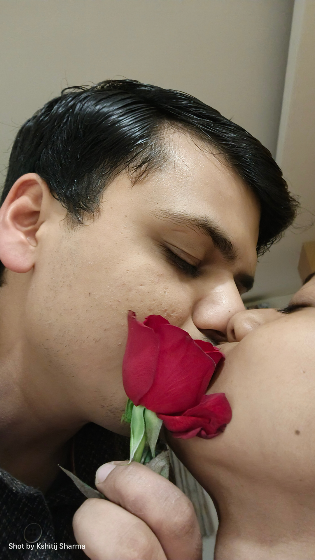 a kiss, a rose, a whole world.